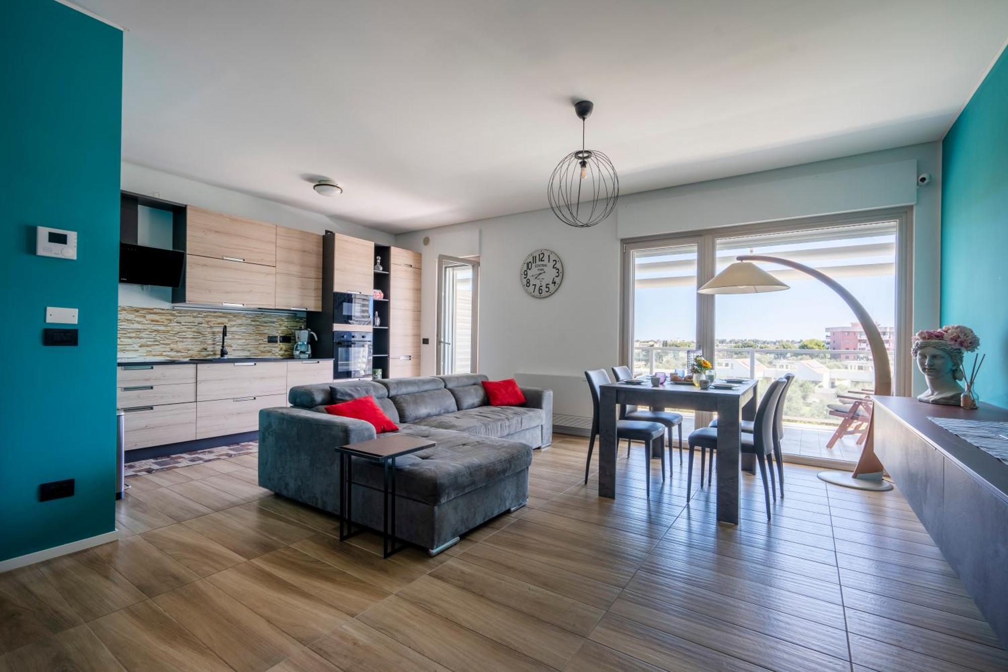 Kind Park - Sleek Apartment With Terrace & Parking Μπάρι Εξωτερικό φωτογραφία