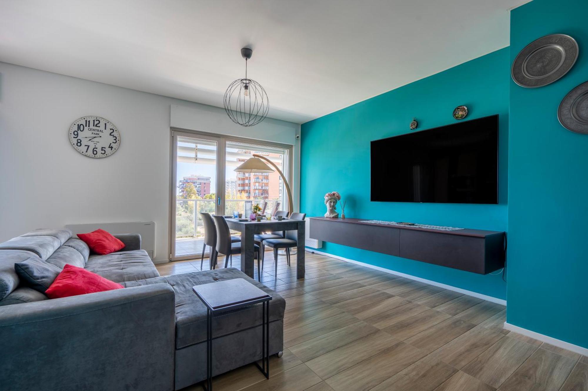 Kind Park - Sleek Apartment With Terrace & Parking Μπάρι Εξωτερικό φωτογραφία